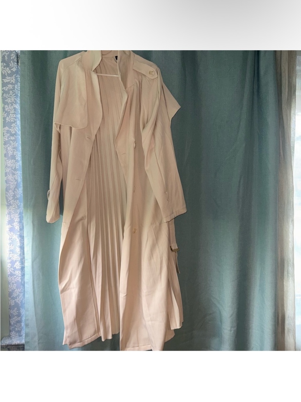 SHEIN Beige Trench Coat